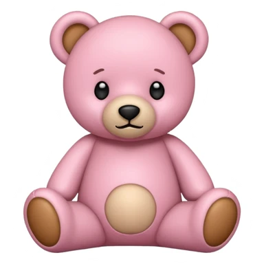 pink tedybear sticker