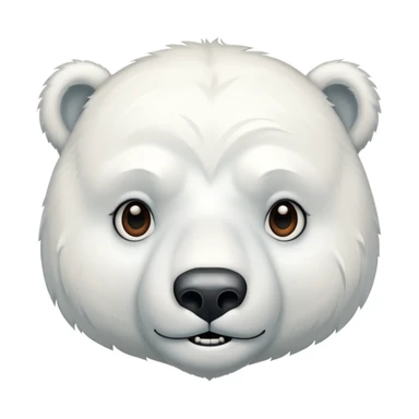 دب قطبي +جرح في وجهه sticker