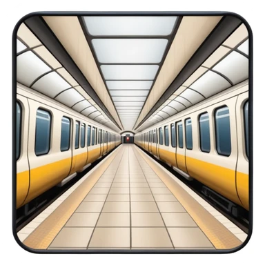 underground train tube vienna sticker