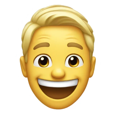 Laughing pointing emoji sticker