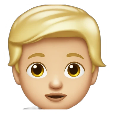 donald trump as a baby sticker