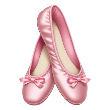 Pink ballet slippers sticker
