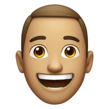 A very realistic smile not ok looking smil sticker