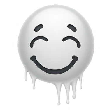 make the generic smiley face but melting sticker
