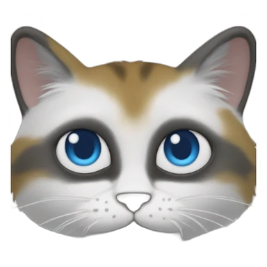 smurfcat thumb sticker