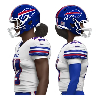 Josh Allen, Buffalo bills sticker