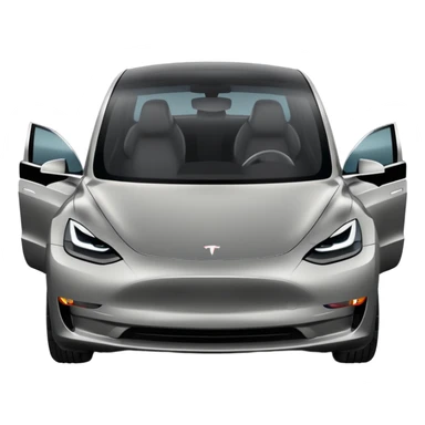 Tesla model 3 stuck in traffic sticker