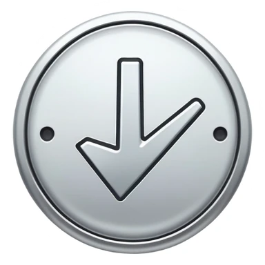Arrow cursor clicking on a button sticker