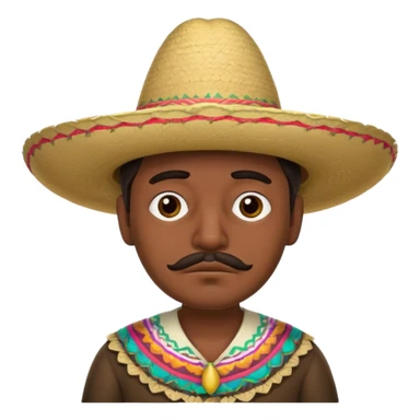 Sleepy Mexican man  sticker