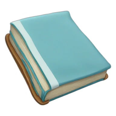 Book hanky snow sticker