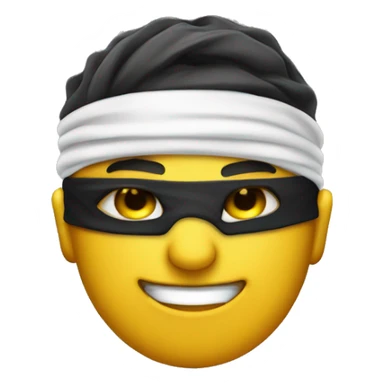 Smirk with Blindfold sticker