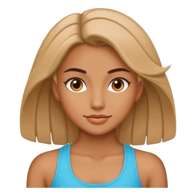 Fit girl body sticker