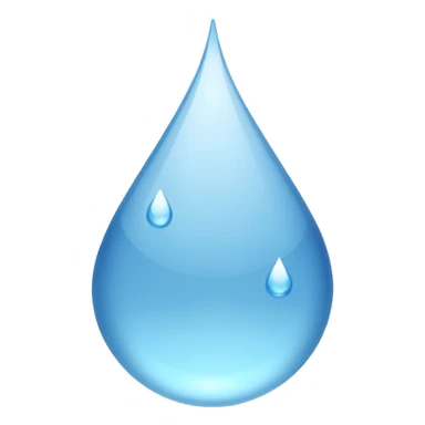 A drop of water  sticker