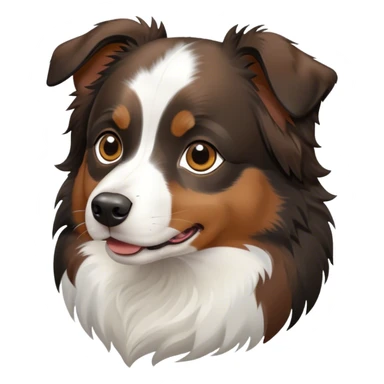 Berger australien miniature  sticker