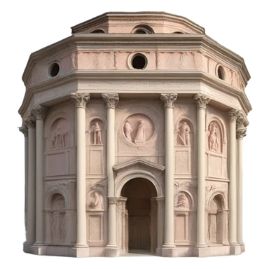 battistero di parma sticker