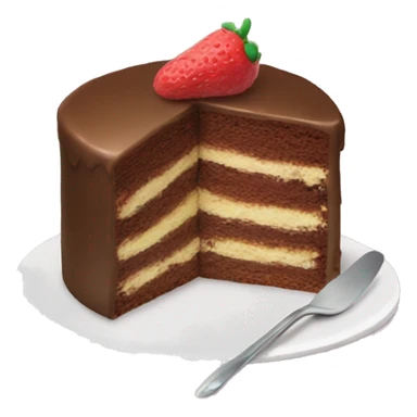 cake being eaten  sticker