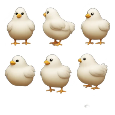 fat chicken sticker