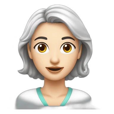 Une femme qui renaît de ses cendrés métaphoriquement. Style réaliste clinique. Décor naturel, lumineux. sticker