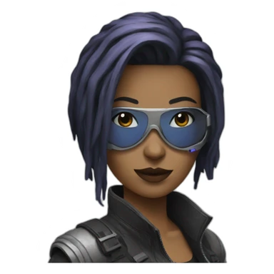 cyberpunk jackie sticker