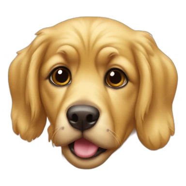 canari sur berger allemend sticker