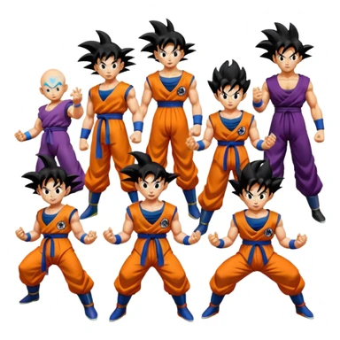Dragon ball z Kai season 1 2 3 4 5 6 7 8 9 10  sticker