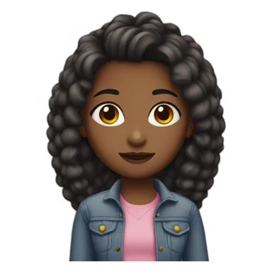 No Name girl sticker