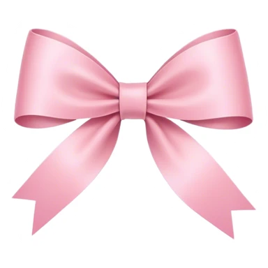 Super ultra-thin and stretched ribbon bow, as narrow as possible, single loop, no extra loops, no fluffy or rounded shapes, only one long and sleek ribbon, delicate, minimalist, NO DOUBLE LOOPS, NO THICKNESS, ONLY A SINGLE SLIM LINE pink sticker