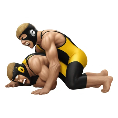 Iowa Hawkeye wrestling  sticker