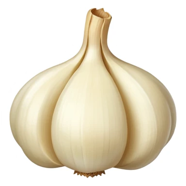 single peeled garlic clove  sticker