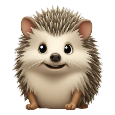 Cute hedgehog for Cryptocurrency sticker