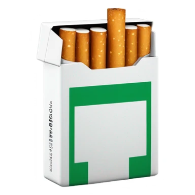 Res pack of cigarettes sticker
