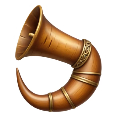 trink horn viking  sticker