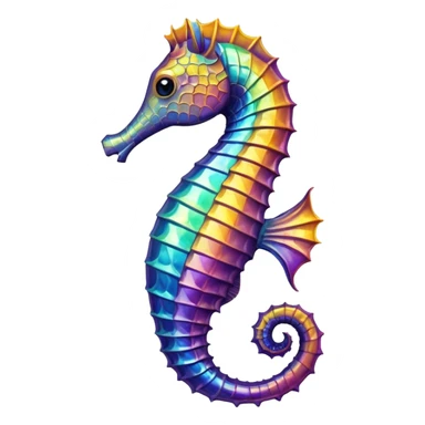 Caballo de mar real sticker