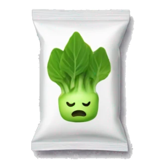 Packet of wasabi sticker