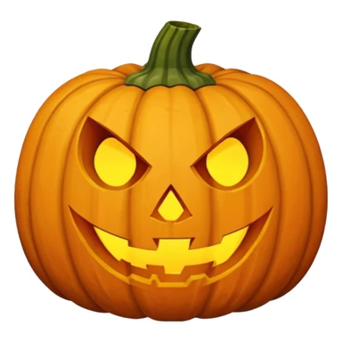 pale skinn Rotten Halloween Pumpkin sticker
