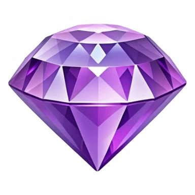 glitter purple crystal diamond sticker