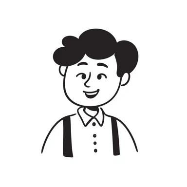 funny suspenders doodle sticker