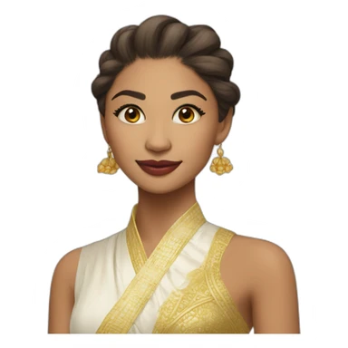 khinkali and Zendaya sticker