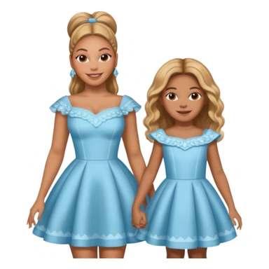 Beyonce & Blue Ivy sticker