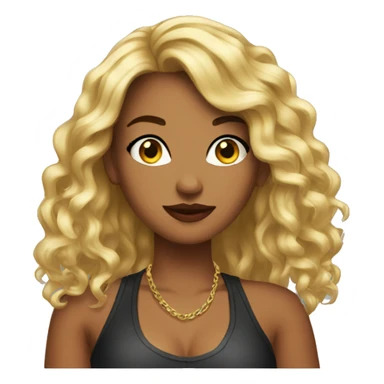 Bad gyal singer sticker