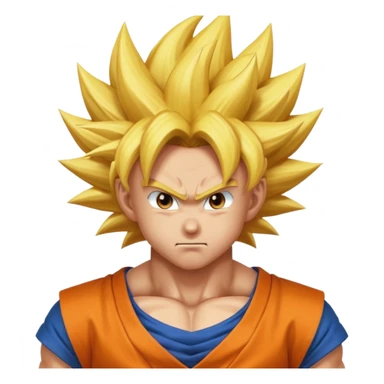 Super saiyan goku sticker