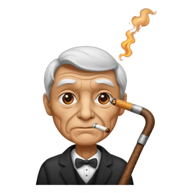 Cane fumando  sticker