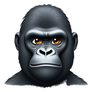 Gorilla shrugging shoulders like 🤷‍♂️  sticker