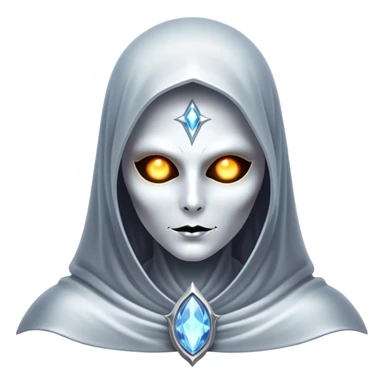 Cinematic and Ultra realistic 32k HD hauntingly beautiful specter with Balanced features, highly detailed, glowing with silver light, high shine, remembrance, a painting of white silver, fanciful, enchanting. The image is so lifelike it could leap off the canvas at any moment sticker