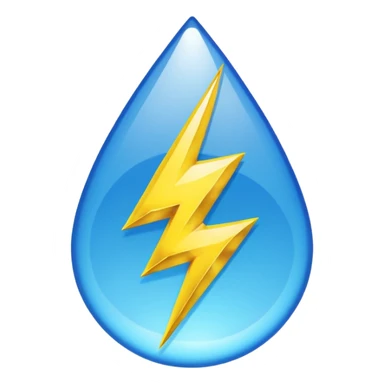 Grateful Dead lightning bolt inside a teardrop sticker