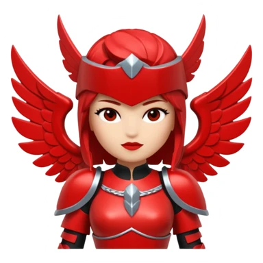 a roblox red valkyrie sticker