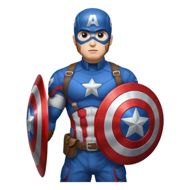 Captain America  sticker