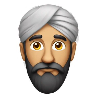 Thinking sardar sticker