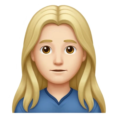 I capelli devono essere lunghi sticker