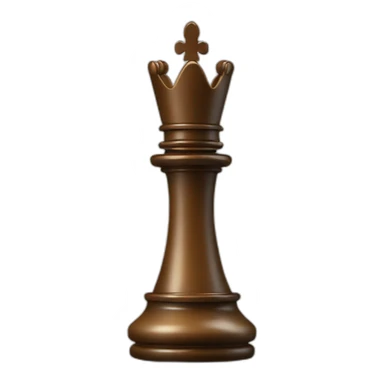 queen chess piece sticker